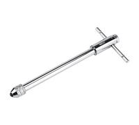 Grifo de trinquete con mango en T ajustable Llave de rosca Tapón métrico Grifo en forma de T M3-M8 y M5-M12 Para juego de grifos y matrices Plata[M3-M8 largo]