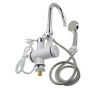 Grifo eléctrico, Calentador de agua caliente, ducha de flujo caliente eléctrico instantáneo, grifo de calentamiento de agua instantáneo, grifo de cocina, ducha portátil sin tanque(Under big bend)