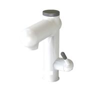 Grifo eléctrico, Calentador de flujo Digital, calentador de agua instantáneo, grifo de agua caliente, calefacción de agua sin tanque for cocina, baño, géiser(Bianco)