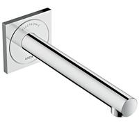 Grifo electrónico para lavabo AXOR UNO 220 UP, para montaje en pared, acabado cromado