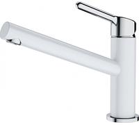 Grifo FRANKE modelo ORBIT, acabado cromado glaciar, con caño fijo / Grifo de cocina / Monomando