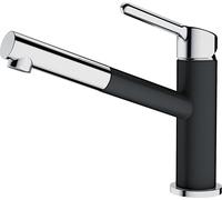 Grifo FRANKE modelo ORBIT, acabado cromo-ónix, con caño extraíble / Grifo de cocina / Monomando