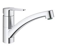 Grifo Grohe BauEco Monomando Fregadero Caño Bajo 31680000 - Grifos de cocina
