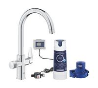 Grifo GROHE Blue Pure BauCurve C-caño Monomando 2 salidas de agua - Grifos de cocina