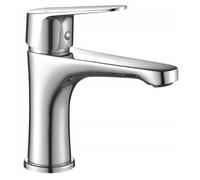 Grifo independiente para lavabo de la marca Sagra, con tapón cromado