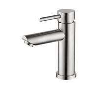 Grifo Lavabo Monomando Ibergrif M11103 - Latón Cromado, Cartucho Cerámico, Agua Fría/Caliente, Instalación Exprés, Diseño Moderno para Baño
