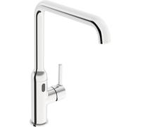 Hansa Vantis Style - Grifo de fregadero híbrido, alimentación de red, cromado 54212209