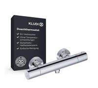 Grifo mezclador de lavabo de baja presión KLUDI X1, altura del caño 95 mm, ahorro de agua, cartucho cerámico, con 3 mangueras de conexión