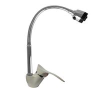 Grifo Mezclador Flexible Casa Fregadero Cocina Montaje Piedra JH8195W