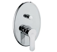 Grifo Mezclador Paffoni Azul Empotrado Ducha Con Desviador BLU015CR