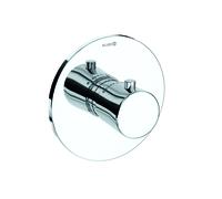 Grifo mezclador termostático empotrado KLUDI BALANCE, parada de agua caliente 38°C, cromo, 527390575