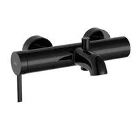 Grifo monocomando exterior de ducha con inversor automático acabado negro titanio de Ona Roca
