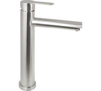 Grifo monomando alto para lavabo Deante - acero, monomando, ecológico, latón de alta calidad, 2 años de garantía
