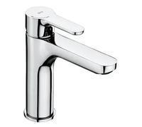 Grifo monomando de lavabo con caño mezzo cromado L20 Roca
