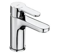 Grifo monomando de lavabo con enganche cadenilla acabado cromado L20 Roca