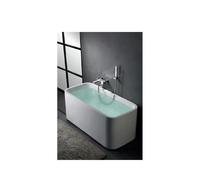 Grifo monomando de pared para bañera o ducha de diseño moderno con un acabado cromado Suecia de Imex