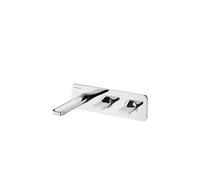 Grifo Monomando Empotrable Bañera 4 Vías Latón Cromo Line 42 Unisan
