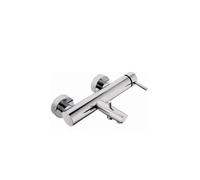 Grifo Monomando Empotrable para Bañera Latón Cromado Icone Eco Unisan - Con kit de ducha