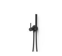 Grifo monomando empotrado con ducha de inodoro en negro mate Study Tres
