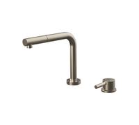 Grifo Monomando Gessi Su&Giú 50109 149 Finox Brushed Nickel