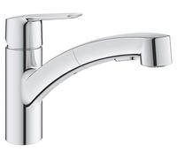 Grifo monomando GROHE Start para lavabo, con conexión de 1/2", para montaje en la encimera