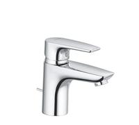 Kludi Pure&Solid - Grifo de lavabo, con desagüe, cromo 342760575