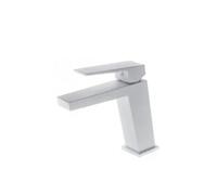 Grifo monomando moderno para lavabo fabricado en latón de acabado blanco mate Art de Imex - Sin válvula