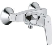 Grifo monomando para ducha GROHE Start Flow, para montaje en pared, conexión roscada de 1/2", incluye rosetas metálicas, referencia 23771000