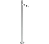 Grifo monomando para lavabo AXOR UNO, diseño minimalista, instalación en el suelo, acabado cromado