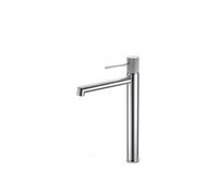 Grifo monomando para lavabo con un diseño de caño alto de acabado cromado Line de Imex - Sin válvula