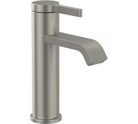 Grifo monomando para lavabo Dawn de V&B, sin kit de desagüe, acabado níquel cepillado
