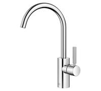 Grifo monomando para lavabo de la serie Meta de Dornbracht, sin kit de desagüe