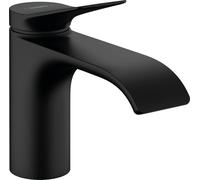 Grifo monomando para lavabo, de pie, con válvula de agua fría, sin kit de desagüe, línea Vivenis ComfortZone 80, color mate