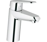 Grifo monomando para lavabo Grohe Eurodisc Cosmopolitan, cuerpo liso, tecnología EcoJoy, acabado cromado - 2338220E