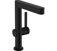 Grifo monomando para lavabo Hansgrohe Finoris 230, con caño giratorio y sistema de desagüe con apertura mediante presión