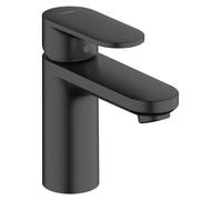 Grifo monomando para lavabo hansgrohe Vernis Blend, modelo 100 CoolStart, con sistema de desagüe de apertura mediante presión