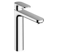 Grifo monomando para lavabo hansgrohe Vernis Blend, modelo 190 CoolStart, con sistema de desagüe push-open
