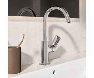 Grifo monomando para lavabo Ideal Standard Ceralife C, altura 200 mm, con sistema de apertura push-open