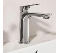 Grifo monomando para lavabo Ideal Standard Ceralife O, con tecnología BlueStart Push-Open y ventilación
