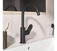 Grifo monomando para lavabo Ideal Standard Ceralife O, modelo H200, con sistema de apertura mediante presión