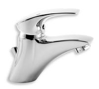 Grifo monomando para lavabo, modelo Novaservis Metalia 57, acabado cromado, referencia 57001.0