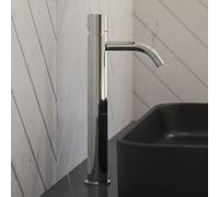 Grifo monomando para lavabo Steinkamp Living, modelo XXL, sin kit de desagüe, con regulador de flujo de 5 litros/minuto