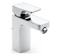 Grifo para bidet con desagüe automático y acabado cromado Roca