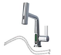 Grifo Para Cocina Grifo De Cocina Inteligente Con Extensión Retráctil 5 | Grifo Inteligente Con Rotación 360° Para Cocina Lavadero Ducha Furgoneta Camping Hotel