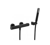 IMEX BTD038-5NG LINE Grifo de Ducha Termostático Negro Mate