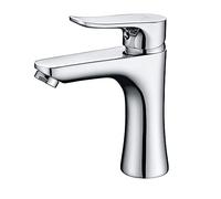 Grifo para Lavabo de baño de latón, Grifo Monomando para Lavabo, Grifo Monomando de Agua fría y Caliente, grifos para Lavabo, fácil de Instalar, para Lavabo y Lavabo de baño