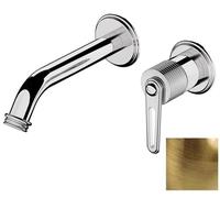 Grifo para lavabo empotrado Sapho, modelo BEBÉ, color bronce