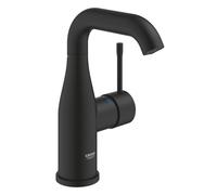 Grifo para lavabo Grohe Essence M, cartucho cerámico, consumo de agua 5,7 l/min, caño giratorio, sin vaciador automático, color negro