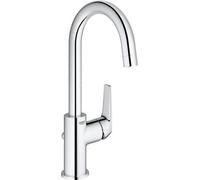 Grifo para lavabo, GROHE Start Flow, monomando, tamaño L, cromo, con sistema de ahorro de agua