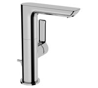 Grifo para lavabo Hansa LIGNA 5530, juego de fijación, alcance de 116 mm, cromo, 1 unidad.